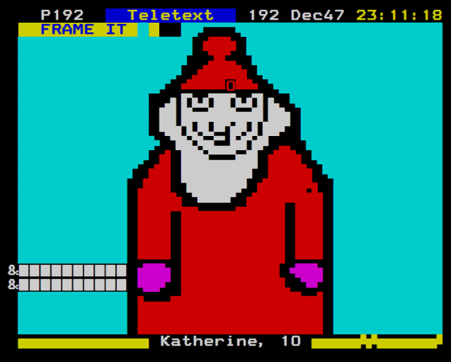 Santa by Katherine