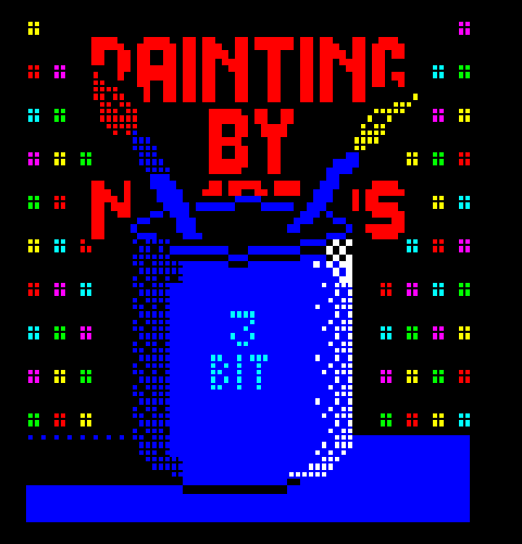 Andy Jenkinson – Teletext Painting by Numbers